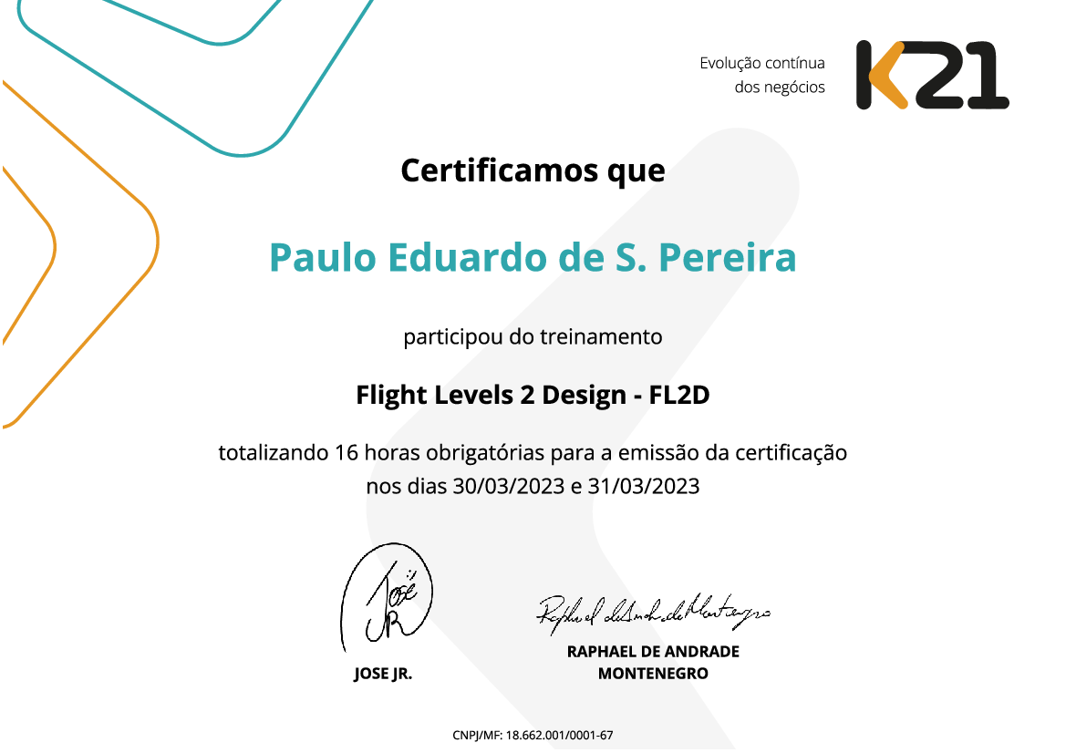 Certificado K21